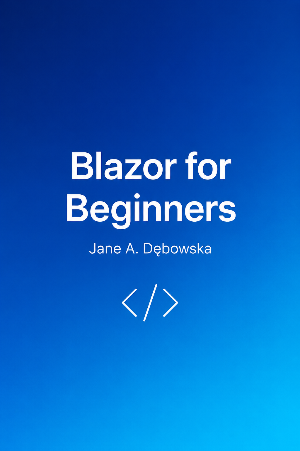 Blazor for Beginners